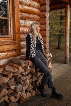 Abby – Leopard Sherpa Vest