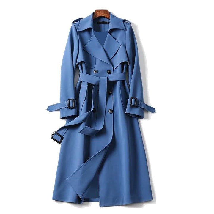 Camille – Classic Double-Breasted Trench Coat